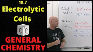 197 Electrolytic Cells  General Chemistry [upl. by Ayim808]