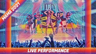 ITZY  MAMA 2021 LIVE PERFORMANCE READ DESCRIPTION [upl. by Knowland]