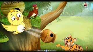 टूनी और शेर  TOONI And The TIGER  Fairy tail in Hindi  Baccho ki Kahaniya [upl. by Adella]