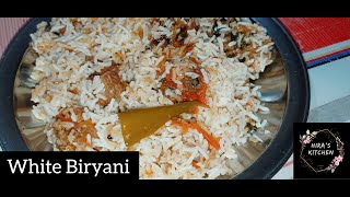 White Biryani Rice recipe by hiras kitchen [upl. by Nedia]