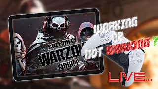 Warzone Mobile play with PS5 Controller not working [upl. by Iarised]