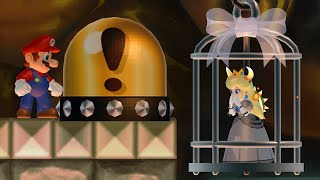 New Super Mario Bros Wii  Mario wants to rescue Bowsette [upl. by Airlia]