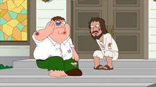 Family Guy  Peter and Jesus Get Beat Up At Church [upl. by Onfroi]