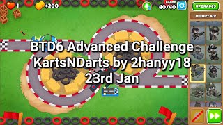 BTD6 Advanced Challenge KartsNDarts [upl. by Lothar]