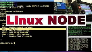 Linux NODE Play Zork over packet radio [upl. by Bollen805]