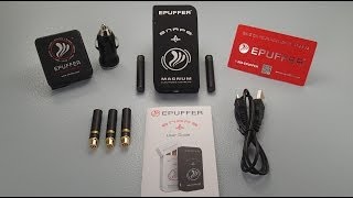 ePuffer Magnum Rev3 quotSNAPS EPACKquot Starter Kit Review [upl. by Eelahc935]