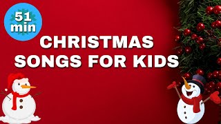 Christmas Songs for Kids ❄ Kids Christmas Music 🎅 [upl. by Nickolai]