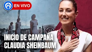 Claudia Sheinbaum Sigue EN VIVO el arranque de su campaña desde el Zócalo [upl. by Atina742]