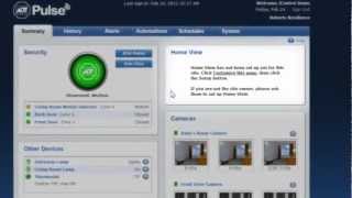 ADT Pulse Web Access Demo [upl. by Ecerahs]