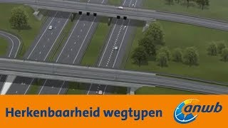 Herkenbaarheid van wegtypen  ANWB Verkeersveiligheid [upl. by Nerwal]