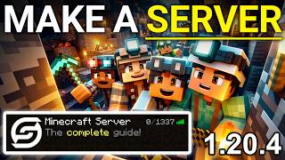 How To Make a Minecraft Server 1204 [upl. by Luiza]