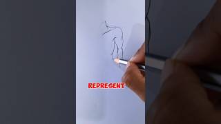 Easy way to draw neck and shoulder 👀👌art shorts drawing satisfying artwork sketch tutorial [upl. by Latea556]