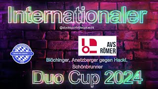 Stocksport Intern AVS Römer Cup Blöchinger Anetzberger gegenSchiller u Bauer [upl. by Rehsu]