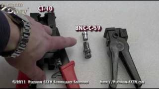 BNCC59 Compression Connector Installation [upl. by Chernow944]