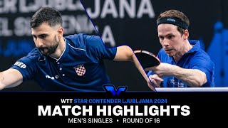 Andrej Gacina vs Jonathan Groth  MS R16  WTT Star Contender Ljubljana 2024 [upl. by Florrie798]