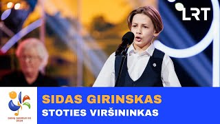 Sidas Girinskas – „Stoties viršininkas“  „Dainų dainelė 2024“ [upl. by Neeruan435]