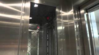 Brand New SMW Traction elevator  Bergshamra Subway station Stockholm Sweden [upl. by Brew]