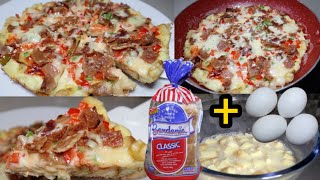 Frying Pan Pizza Recipe  Quick amp Easy Pizza  No Bake  No Knead [upl. by Athal]