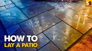 Transform Your Outdoor Space StepbyStep Guide to Installing a Patio [upl. by Oned]