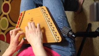 Zeldas Lullaby plucked psaltery [upl. by Assiran940]