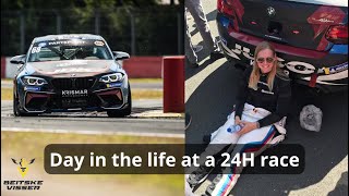 Day in the life of a racing driver at a 24H race  Vlog 35 [upl. by Oderfigis]