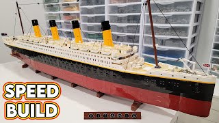 BUILDING THE LEGO TITANIC [upl. by Aneeuqal215]