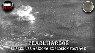 Things you didnt know about the attack on Pearl Harbor  Unseen footage of Arizona Explosion [upl. by Mikahs]