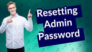 How do I reset my global admin password [upl. by Jr]