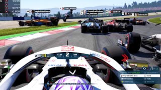 F1 2021 Dirty Drivers Biggest Crashes amp Nearest Misses [upl. by Blakeley136]