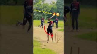 Classic Bowled 🔥 cricket circketgame cricketlover cicket ipl cirket skating cricektgame [upl. by Alusru652]