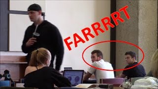 EPIC WET Fart Prank in the LIBRARY  Sharter Saturdays S1•Ep 1 [upl. by Aikemaj]