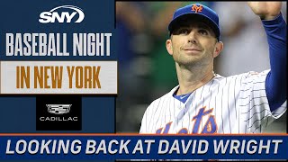 A look back at David Wrights Mets career in honor of his first year on Hall of Fame ballot  SNY [upl. by Eiderf]