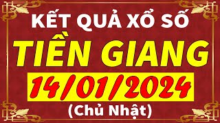 Xổ số Tiền Giang ngày 14 tháng 1  XSTG  KQXSTG  SXTG  Xổ số kiến thiết Tiền Giang hôm nay [upl. by Seka]