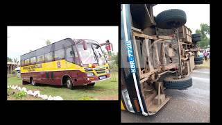 Several KMTC Eldoret Campus students reportedly injured along KitaleEldoret Highway bus crash [upl. by Trude]