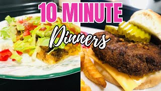 10 MINUTE DINNERS  5 TASTY amp EASY MEALS READY IN 10 MINUTES  Simple Recipes [upl. by Artair]