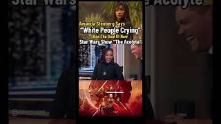 Star Wars quotThe Acolytequot Star Amandla Sternberg Tells Trevor Noah “White People Crying” Was The Goal [upl. by Atiuqehs728]