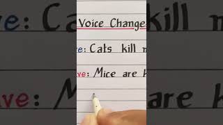 Active Voice to Passive Voice english activevoice learnenglish englishspeaking [upl. by Scriven]