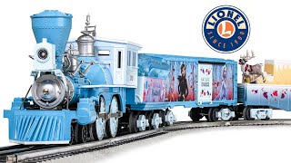 Lionel OGauge Disneys Frozen 2 Electric Model Train Set Unboxing amp Testing [upl. by Bourgeois]