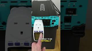 2000W Renogy Inverter  EEL Battery  Power on  Remote [upl. by Ahcim]