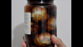 How To Make Garlic Pickle  آموزش درست کردن سیر ترشی [upl. by Shantha485]