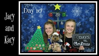 Christmas Countdown 2016  Day 10  Jacy and Kacy [upl. by Javier]