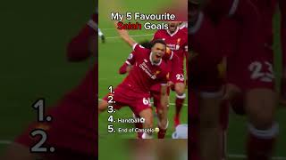 Salah best goals 🥅🔥 part1 salah liverpool premierleague بدونموسيقى [upl. by Ahsok313]