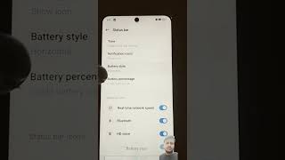 realme nazro 70 x status bar real time network speed battery stylesmartphoneshortstop yshortaday [upl. by Orola776]