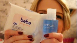 MakeUp Remover Test  Bebe YoungCare Abschminktücher vs Venus Eye MakeUp Remover [upl. by Alaj575]