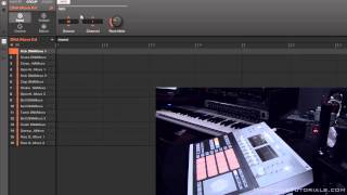 Maschine 20 how to spread drum kits amp chops across your keyboard with Maschine Studio [upl. by Ahrat]