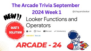 Looker Functions and Operators  GSP857  arcade2024  qwiklabs [upl. by Dayle927]