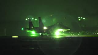 Lakenheath F15 Night Eagles [upl. by Annovy166]