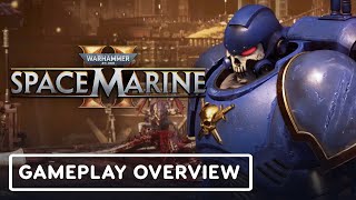 Warhammer 40000 Space Marine 2  Official Gameplay Overview Trailer [upl. by Carlyle]