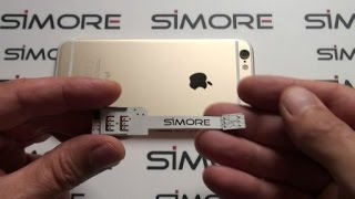 iPhone 6 Dual SIM  How to convert single SIM iPhone 6 into Dual SIM with SIMore WXTwin 6 [upl. by Warrin]