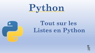 Maîtrisez les Listes en Python  Création Modification et Manipulation Simplifiées [upl. by Mallis341]